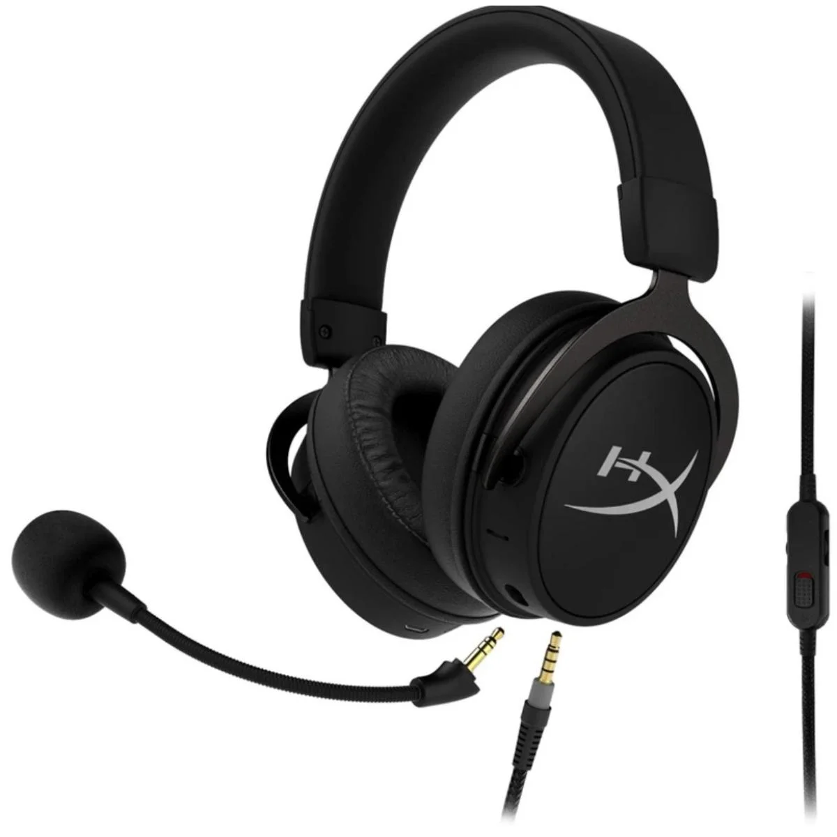 سماعة رأس ألعاب HyperX Cloud MIX سلكية مع بلوتوث وميكروفون قابل للفصل - أسود