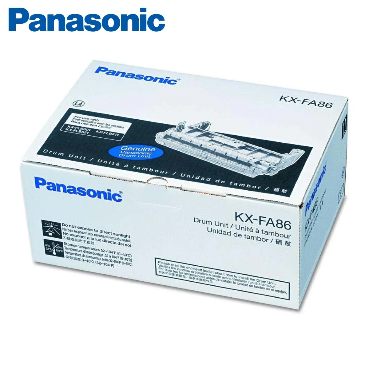 وحدة درام Panasonic KX-86 أسود لطباعة 5000 صفحة