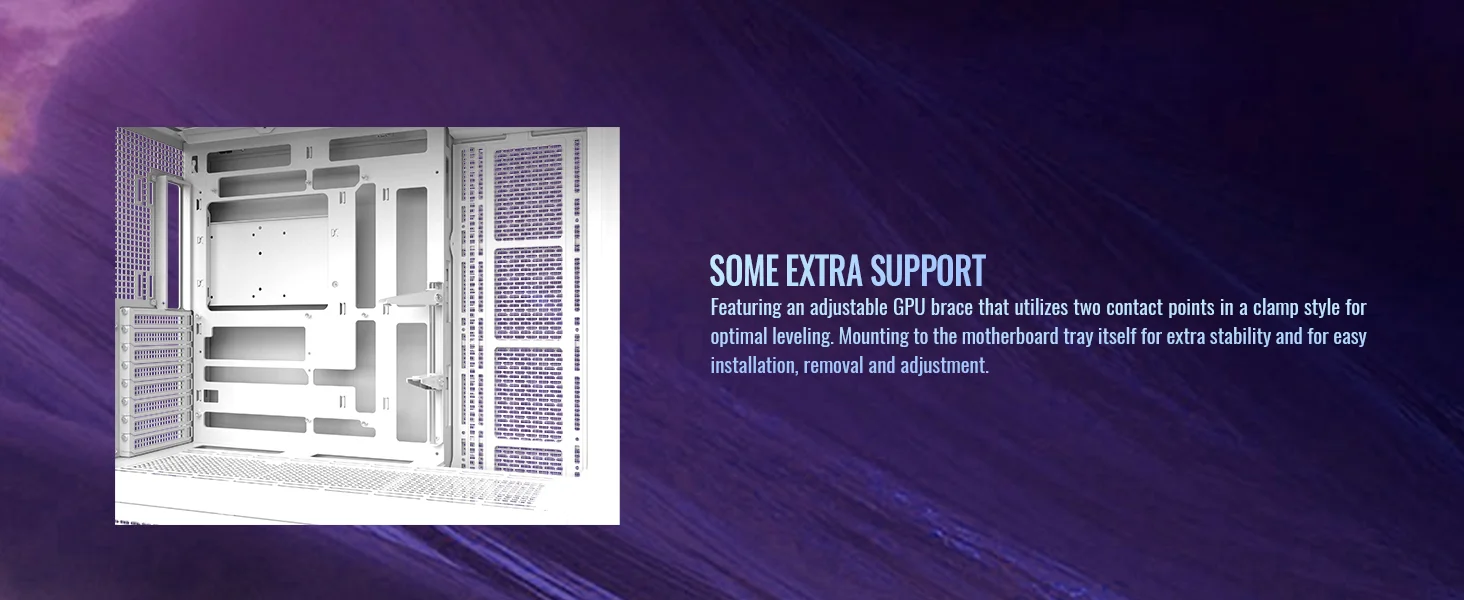 Thermaltake View 600 TG Full Tower PC Case with 420mm Radiator Support and 6.0" LCD Panel Kit Snow White - Thumbnail 22