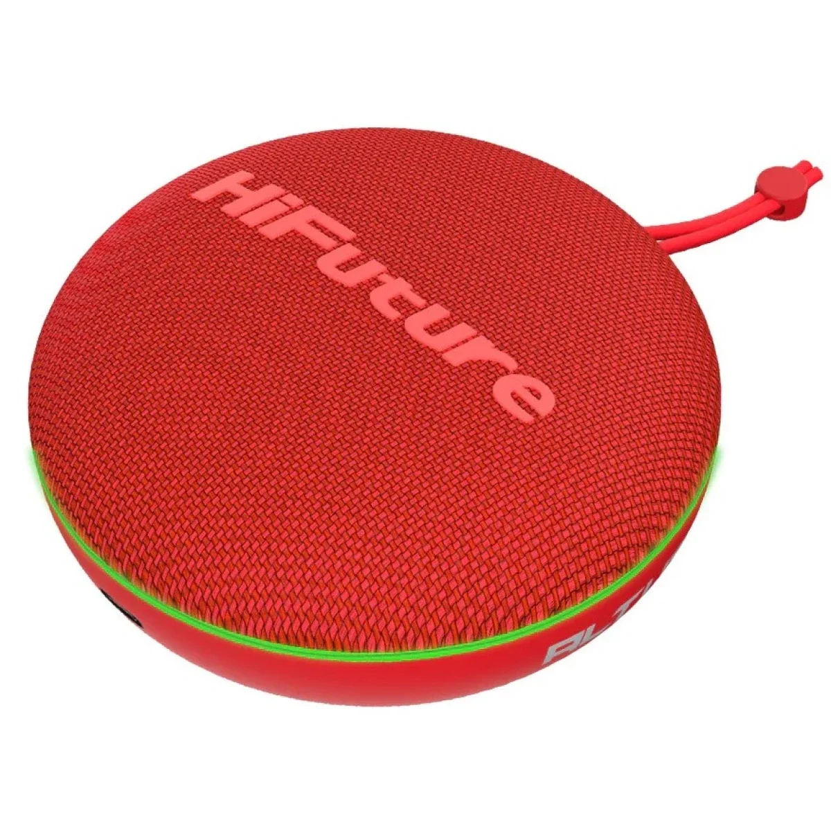 سماعة محمولة HiFuture Altus بلوتوث 5.3 مع aptX وTWS ومقاومة للماء IPX5 - أحمر