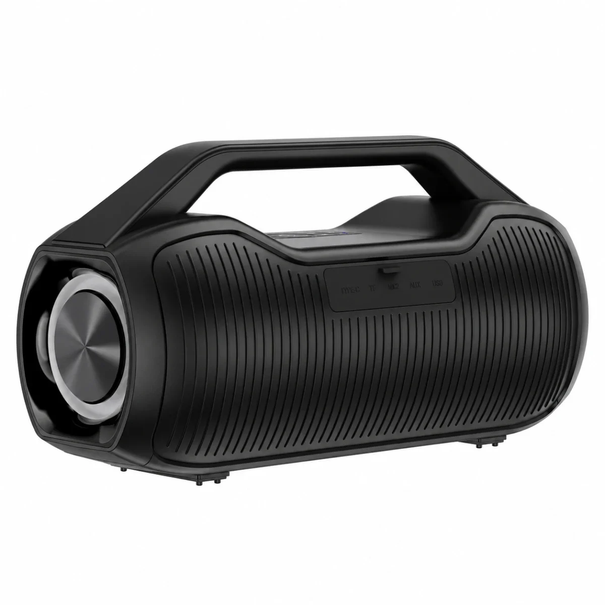 ACEFAST K14 120W Portable Wireless Karaoke Speaker with 2 Microphones - Black - Image 5