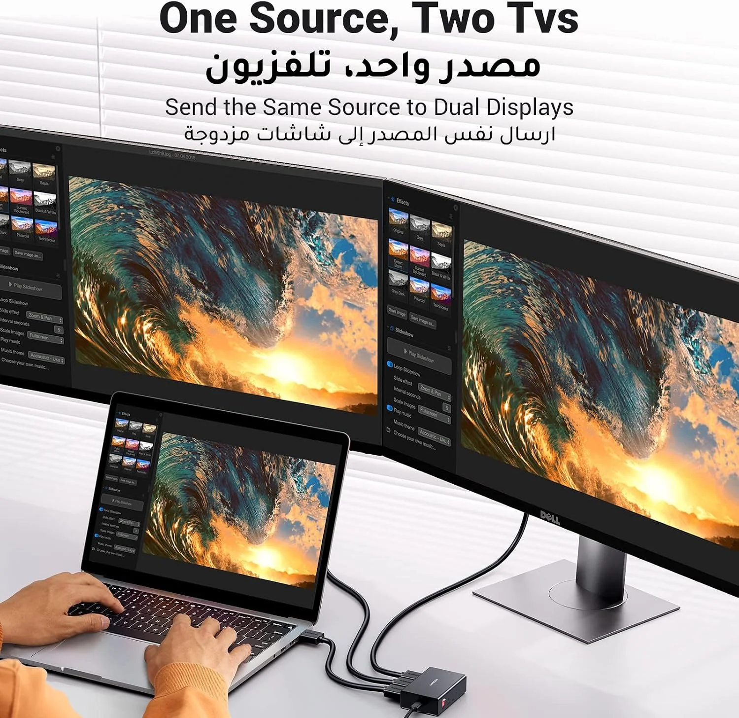 موزع HDMI من Ugreen - شغّل جهازك على شاشتين بنفس الوقت وبدقة 4K الرهيبة - Image 5