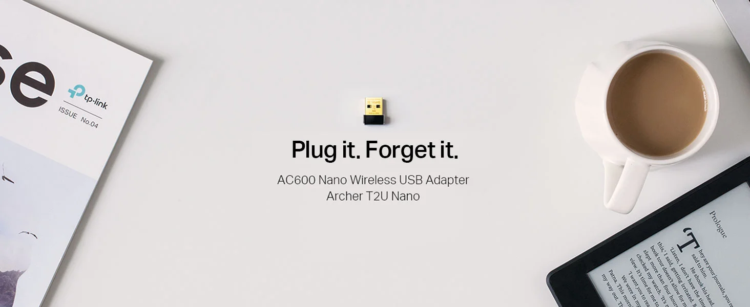محول واي فاي USB TP-LINK Archer T2U Nano AC600 ثنائي النطاق - Image 3