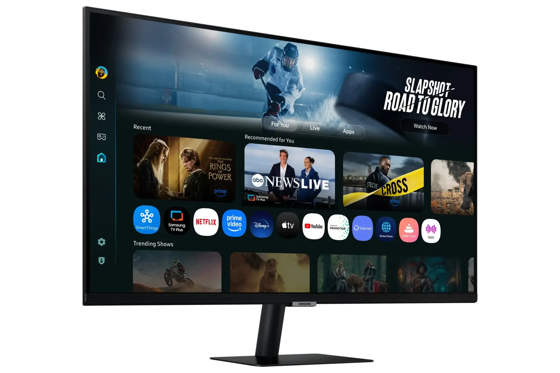 شاشة Samsung M7 M70F للأعمال 32 إنش بدقة 4K UHD ولوحة VA مع Vision AI وHDR10 - Image 3