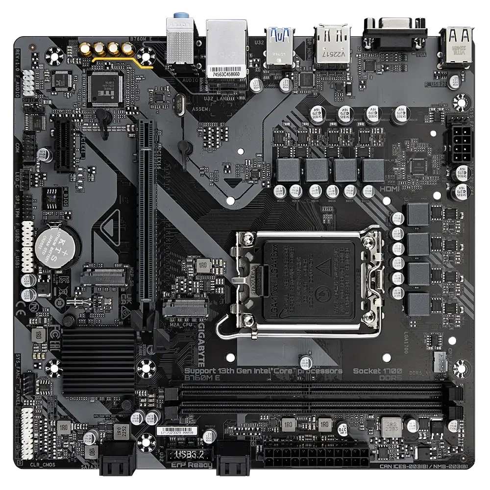لوحة كمبيوتر GIGABYTE B760M E DDR5 - Image 2