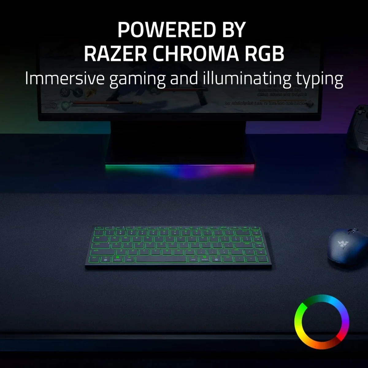 Razer Joro Portable Wireless Gaming Keyboard with Chroma RGB and Low-Profile Switches - Thumbnail 5
