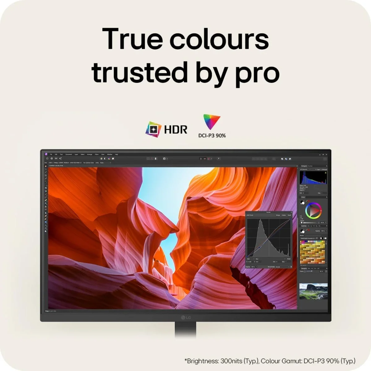 LG 27U730A-B UltraFine 27-Inch 4K UHD IPS Monitor with USB-C 90W - Thumbnail 3