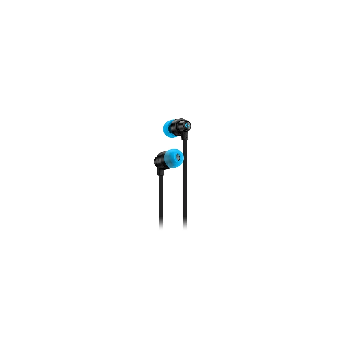 سماعات أذن Logitech G333 للألعاب مع ميكروفون، أسود