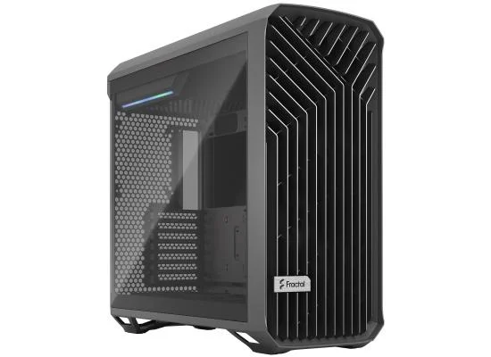 Fractal Design Torrent Gray TG Light Tint Mid-Tower Tempered Glass Gaming Case - Image 3