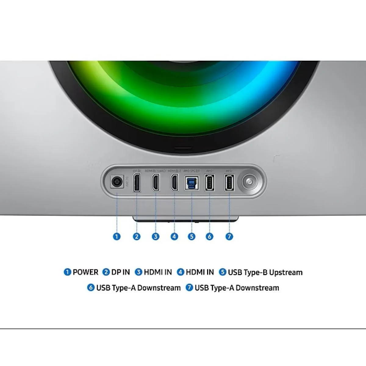 شاشة ألعاب Samsung Odyssey OLED G8 2025 Smart (DG852) منحنية 34 إنش QD-OLED بدقة 3K UWQHD وتردد 175 هرتز وزمن 0.03 مللي ثانية - Image 4