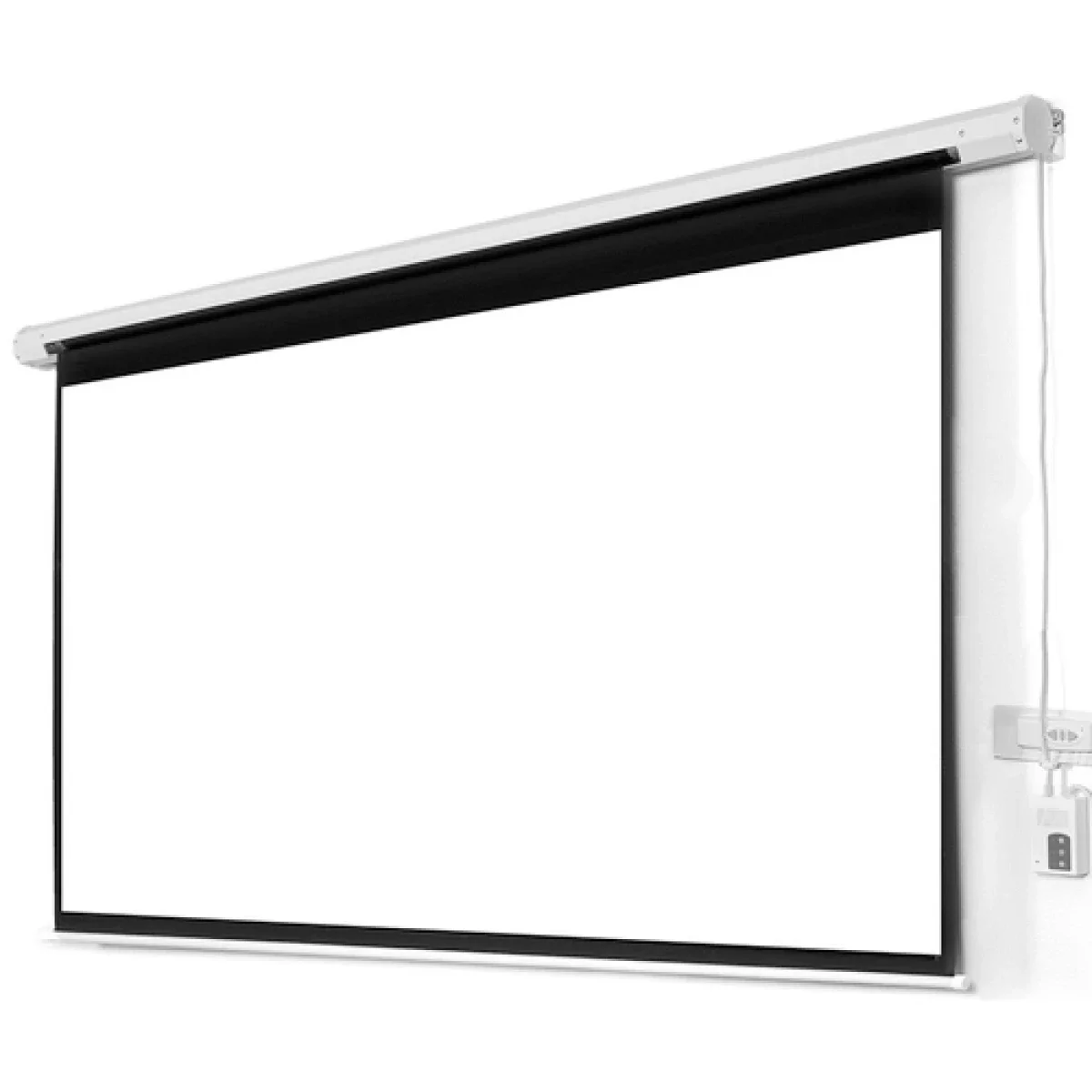 شاشة عرض كهربائية Optiview 200 × 200 سم مع ريموت