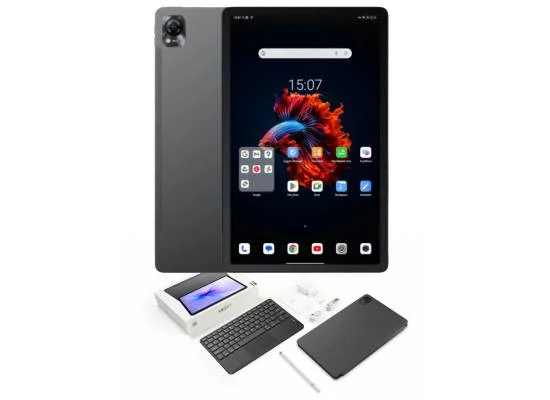 تابلت BlackView Mega1 11.5 إنش 120Hz 2.4K FHD+ أندرويد، 256GB، رام 12+12GB، كاميرا 50MP، بطارية 8800mAh، رمادي داكن - Thumbnail 8