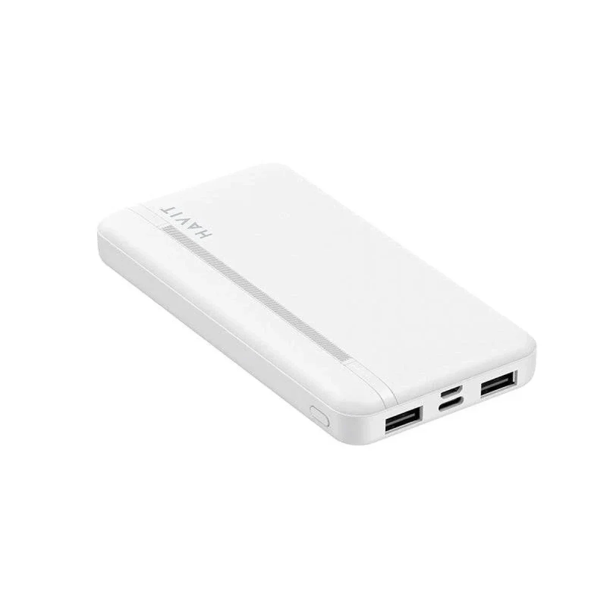 بطارية محمولة HAVIT PB89 للشحن السريع 10000mAh / 20000mAh PD 20W و22.5W أبيض - Thumbnail 2