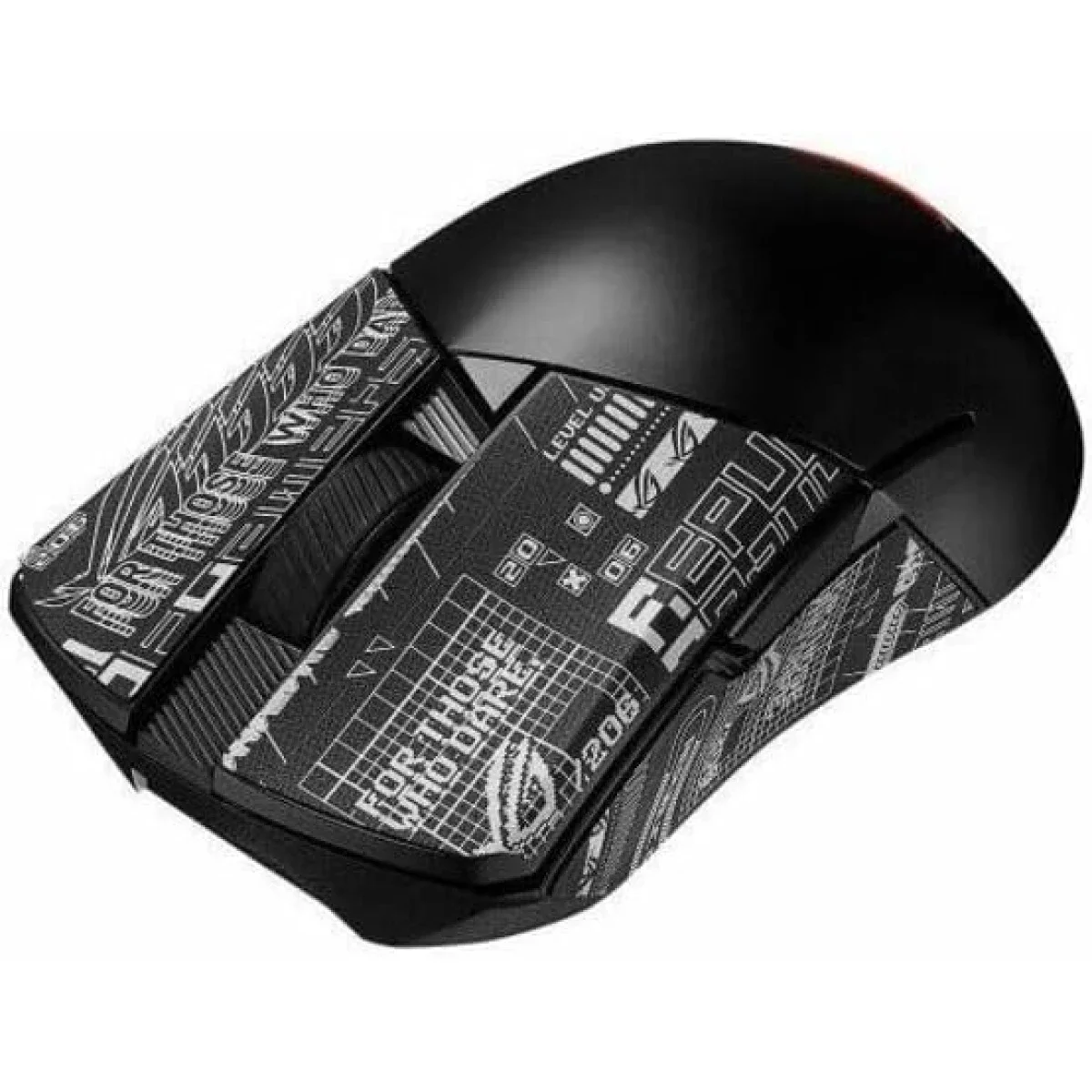 Asus ROG Gladius III Wireless AimPoint Gaming Mouse, 36000 DPI, Black - Thumbnail 4