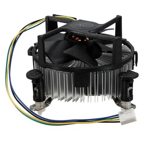 مبرد معالج No-Brand لسوكيت LGA 775 مع مشتت حراري ومروحة 95 مم