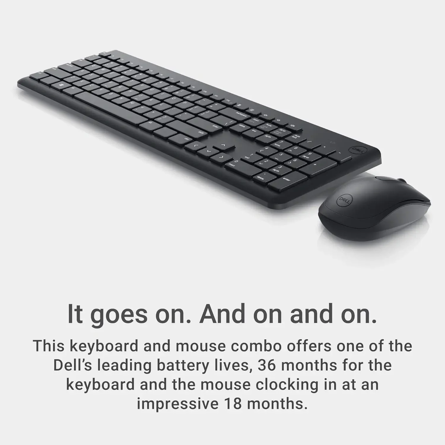 Dell KM3322W Wireless Keyboard and Mouse Combo English - Thumbnail 5