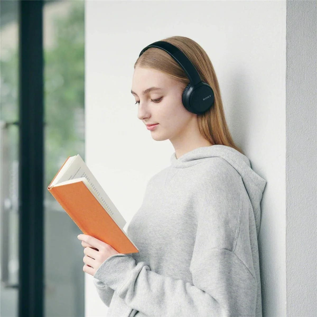 سماعات رأس Sony WH-CH510 لاسلكية Bluetooth 5.0 ببطارية 35 ساعة سوداء - Thumbnail 4