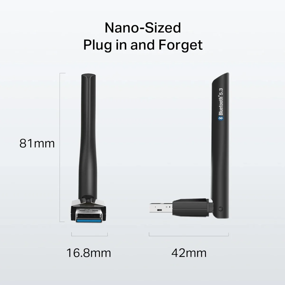 TP-LINK UB500 Plus USB Bluetooth 5.3 Adapter with Adjustable Antenna - Image 3