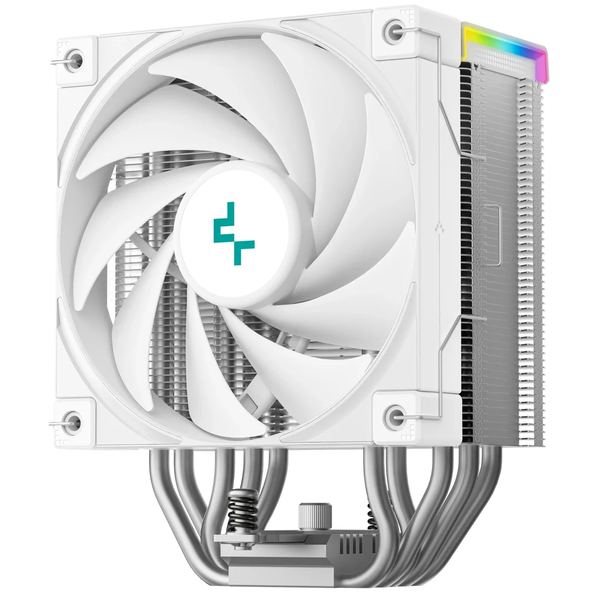 DeepCool AK500S Digital SE CPU Air Cooler 240W TDP 120mm PWM Fan White - Image 4