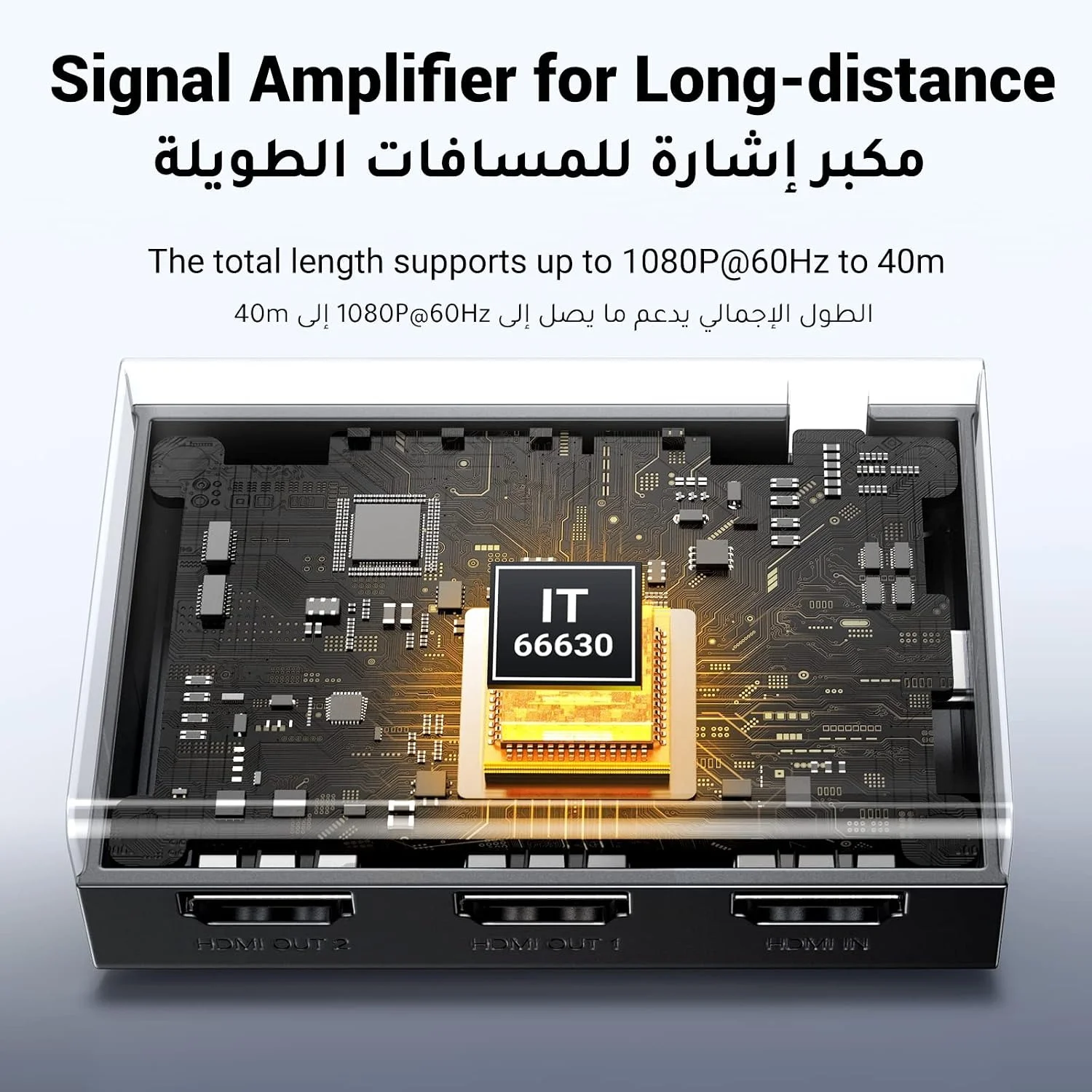 موزع HDMI من Ugreen - شغّل جهازك على شاشتين بنفس الوقت وبدقة 4K الرهيبة - Image 6