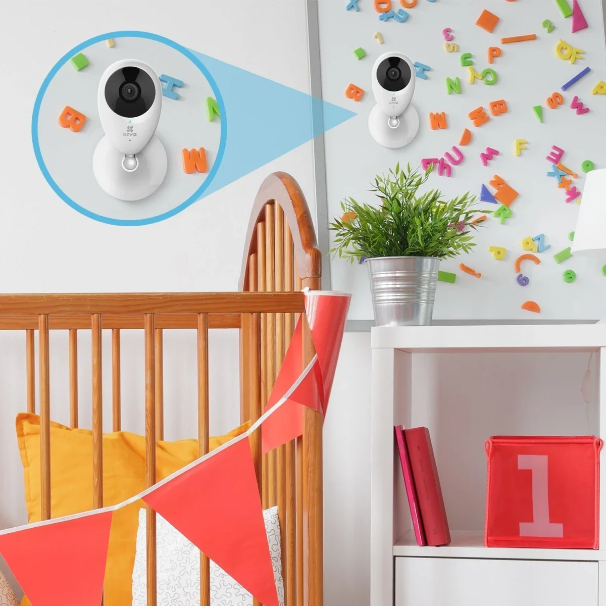 كاميرا مراقبة منزلية Ezviz C2C HD Wi-Fi مع اكتشاف الحركة - Image 8