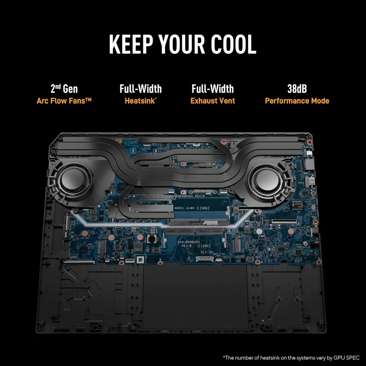 Asus TUF Gaming F16 (2025) FX608JMR Gaming Laptop 16-Inch WUXGA IPS 165Hz Core i7-14650HX RTX 5060 16GB RAM 512GB SSD Jaeger Gray - Thumbnail 4