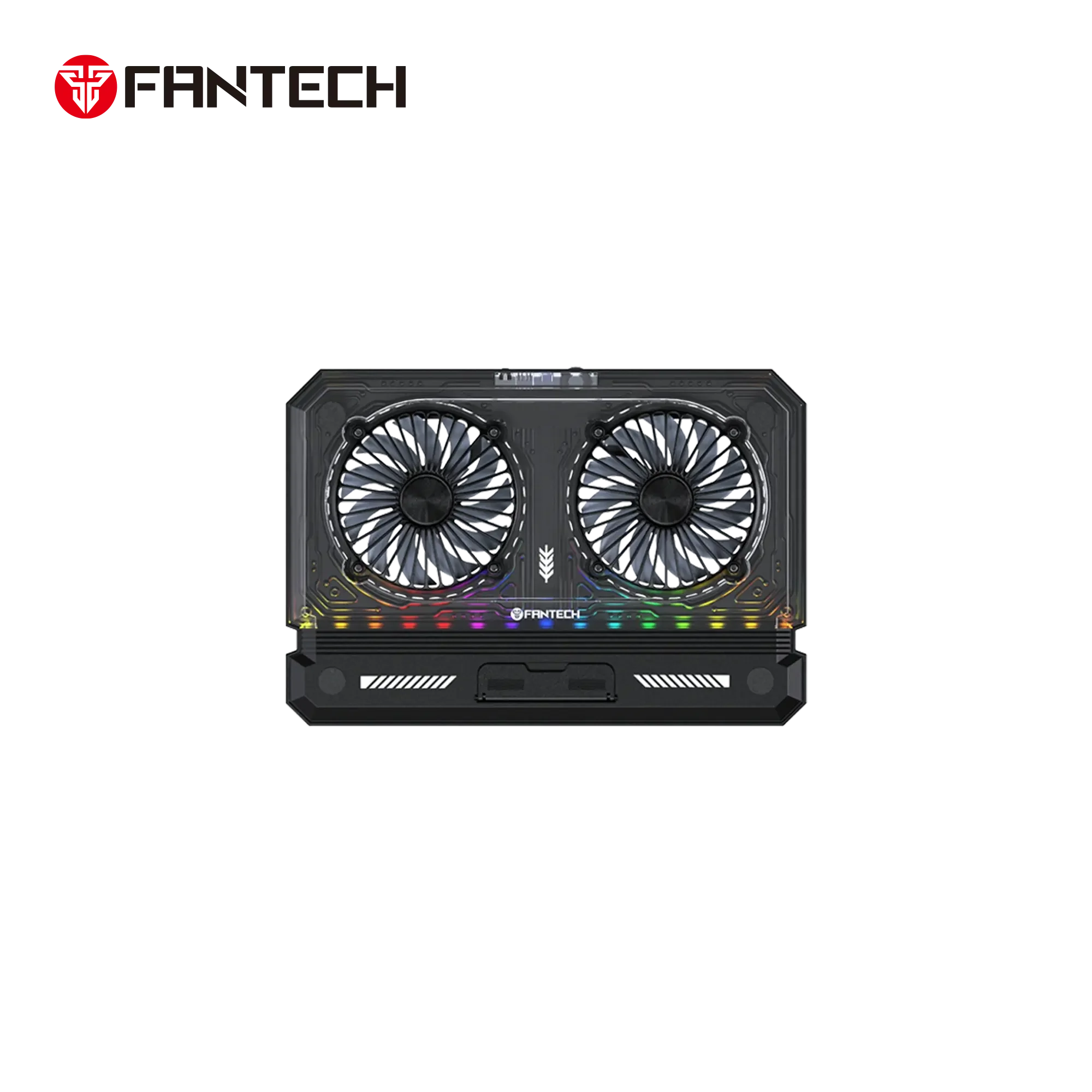 Fantech NC21 Laptop Cooling Pad with Dual 140mm Fans and RGB Lighting - Image 4