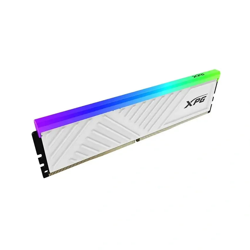 رام ADATA XPG SPECTRIX D35G سعة 8GB DDR4 بسرعة 3600MHz RGB باللون الأبيض - Thumbnail 2