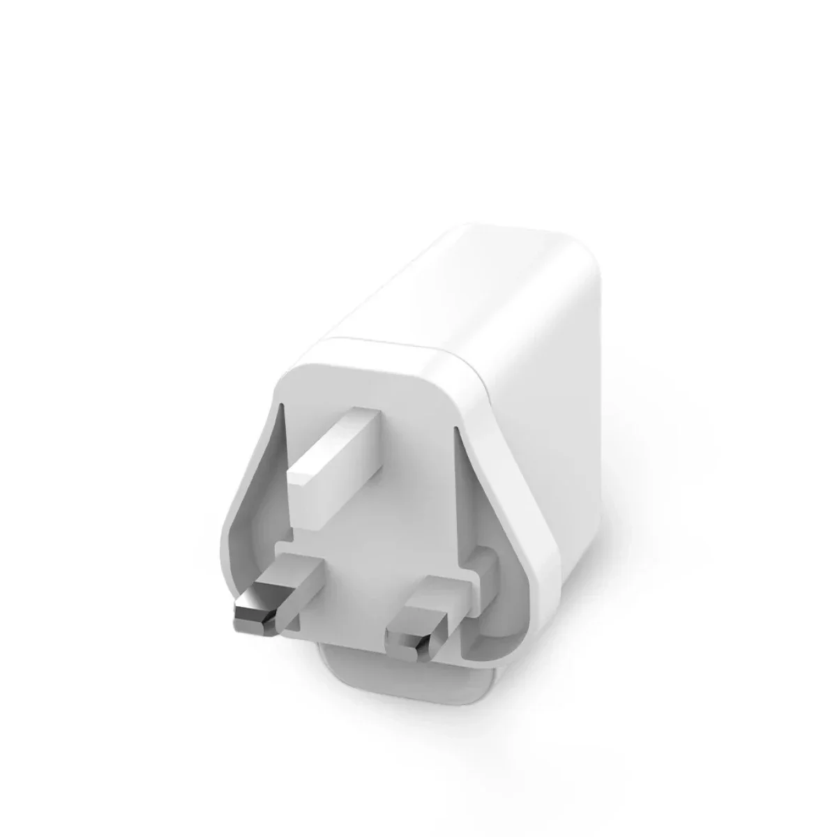 Skech 65W GaN 3-Port Wall Charger with Dual USB-C & USB-A - White - Image 3