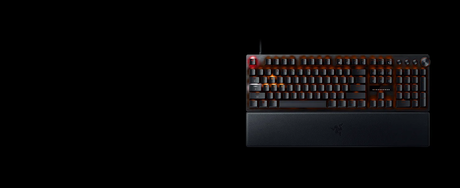 Razer Huntsman V3 Pro 8KHz Esports Gaming Keyboard with Gen-2 Analog Optical Switches - Black - Thumbnail 17