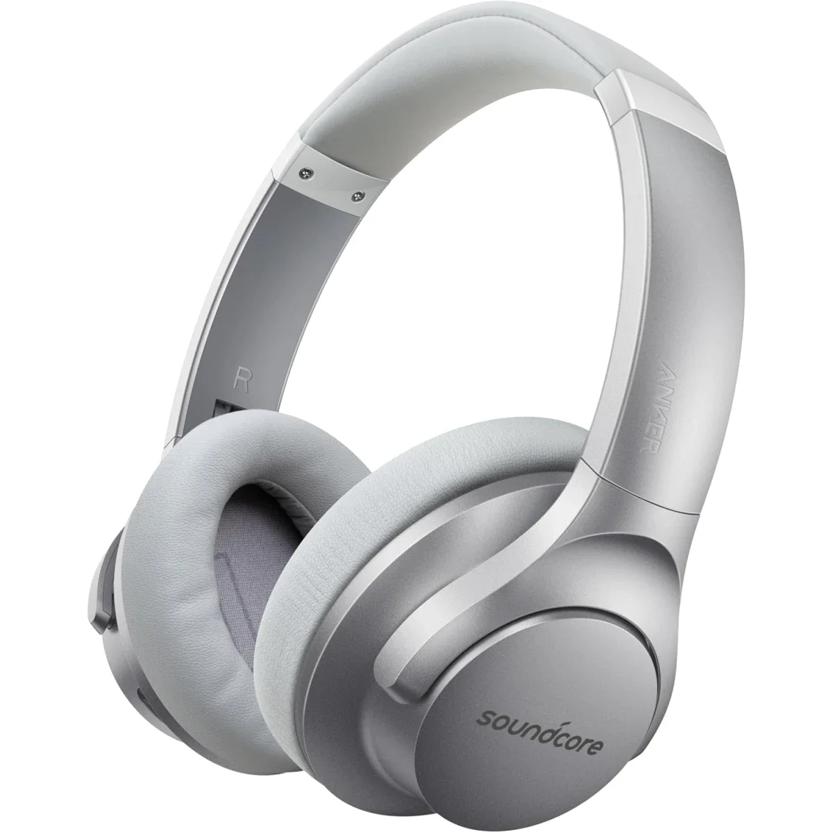 Anker Soundcore Life Q20 Hybrid ANC Wireless Over-Ear Headphones, Silver - Thumbnail 3