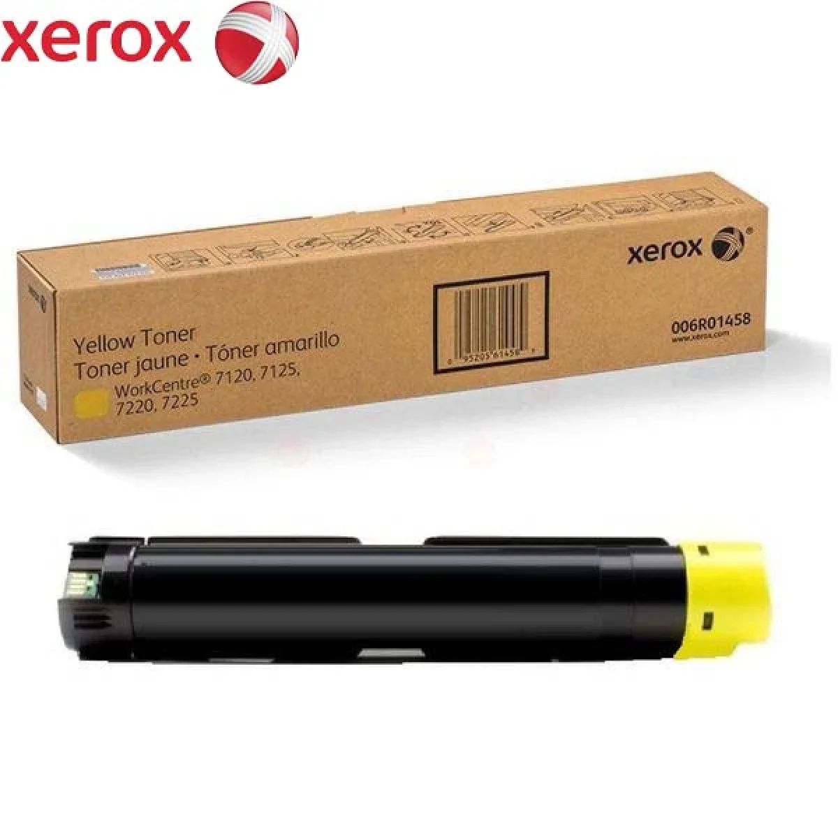 خرطوشة تونر Xerox 6R1462 ليزر صفراء أصلية