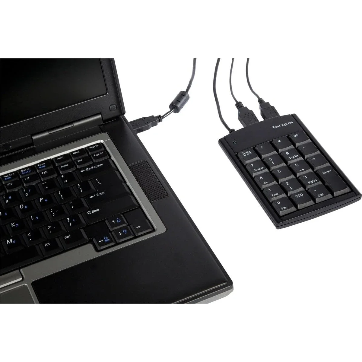 لوحة مفاتيح رقمية Targus Ultra Mini USB سلكية بتوصيل فوري - أسود - Thumbnail 5