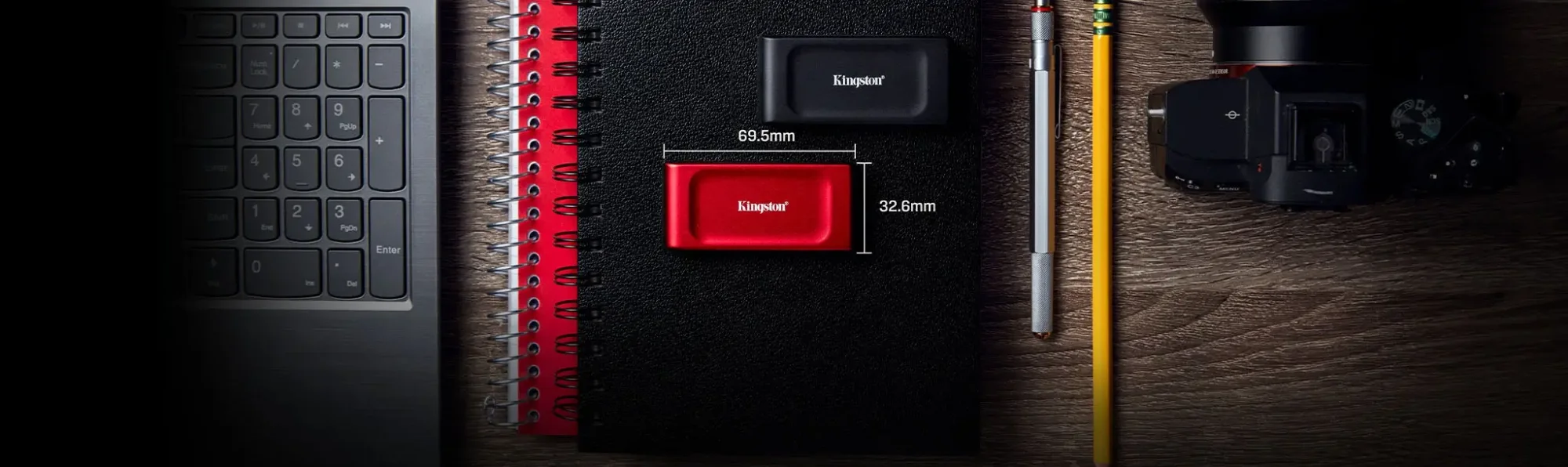 هارديسك خارجي محمول بسعة SSD Kingston XS1000 - 2TB - Image 4