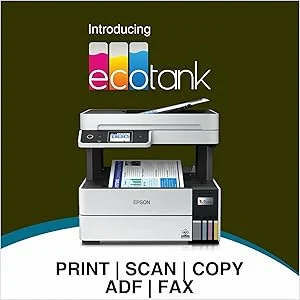 EPSON EcoTank L6490 Color All-in-One Wireless Inkjet Printer - Thumbnail 9