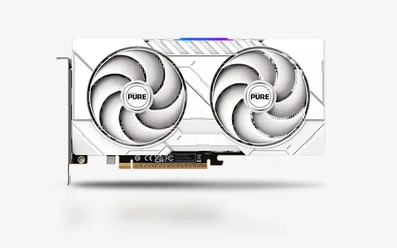 SAPPHIRE PURE Radeon RX 9060 XT 16GB GDDR6 Gaming OC Graphics Card - Image 2