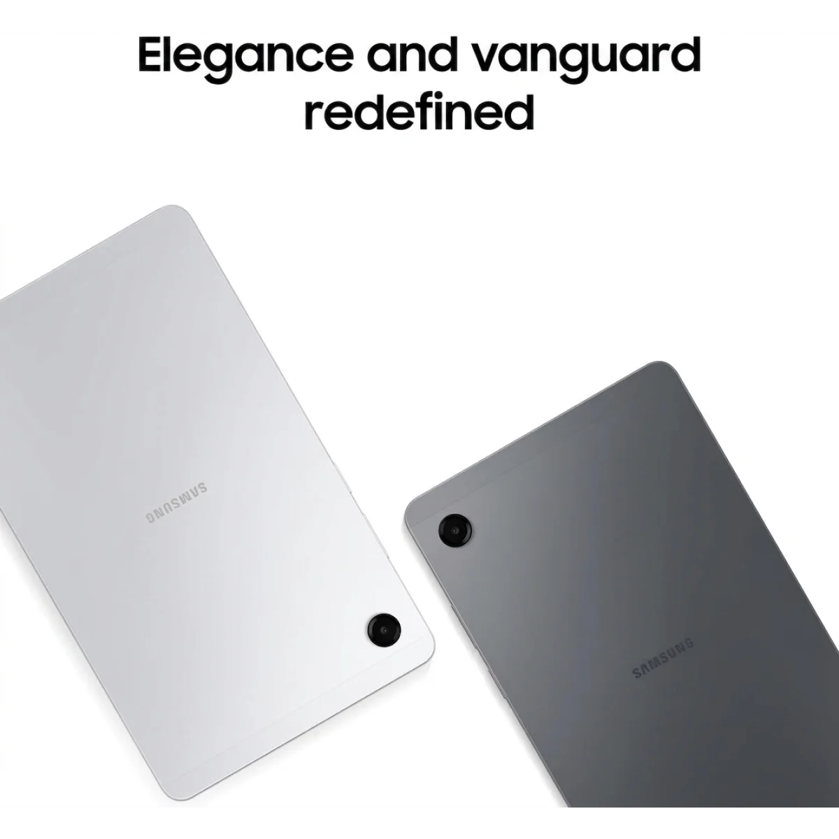 تابلت Samsung Galaxy Tab A11 واي فاي، 8.7 إنش WXGA+، معالج ثماني النواة، رام 8GB، تخزين 128GB، سماعتان Dolby Atmos، رمادي أو فضي - Image 2
