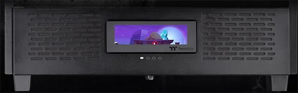 طقم شاشة LCD من Thermaltake لجهاز The Tower 500 مقاس 3.9 إنش باللون الأسود - Image 8