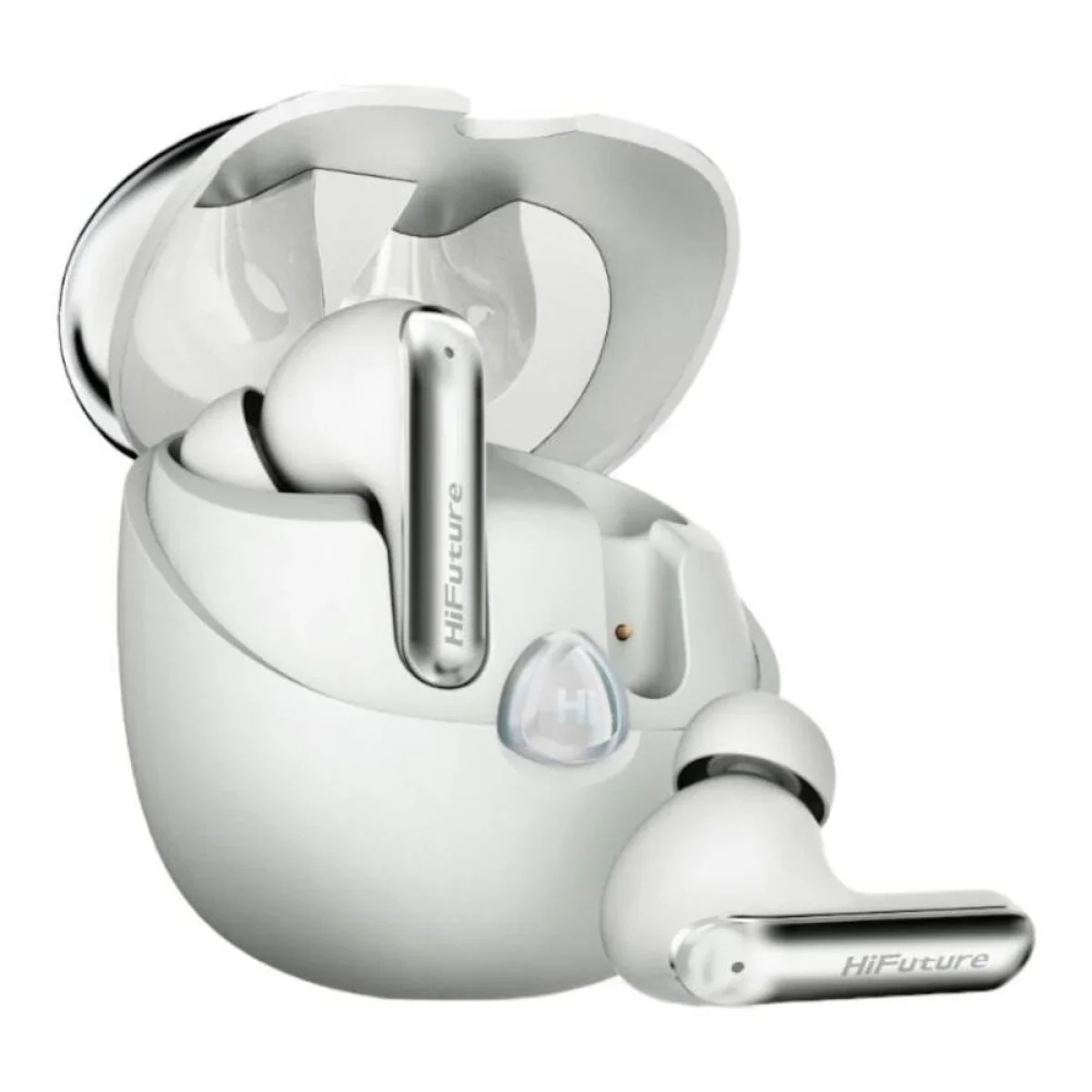 HiFuture Sonic AIR TWS Earbuds Bluetooth 5.3 ENC 25 Hours White - Thumbnail 2