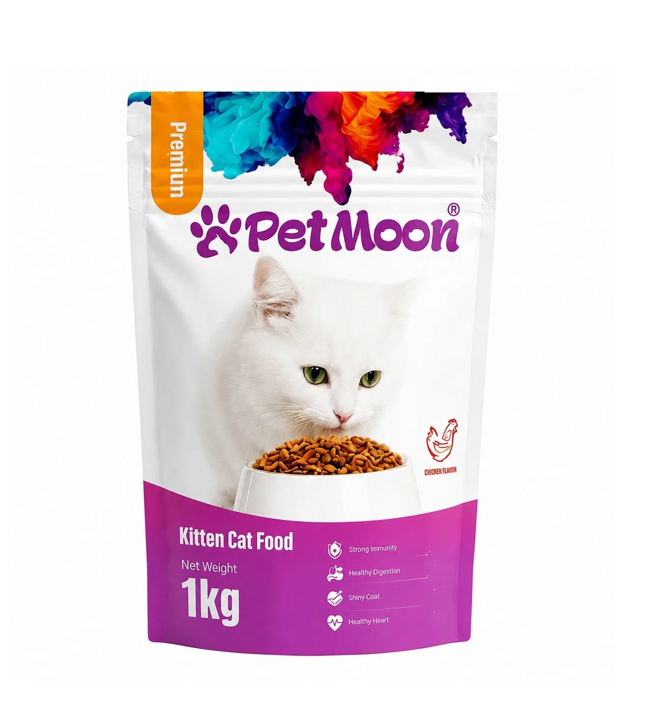 طعام قطط صغيرة Pet Moon 1 كغ