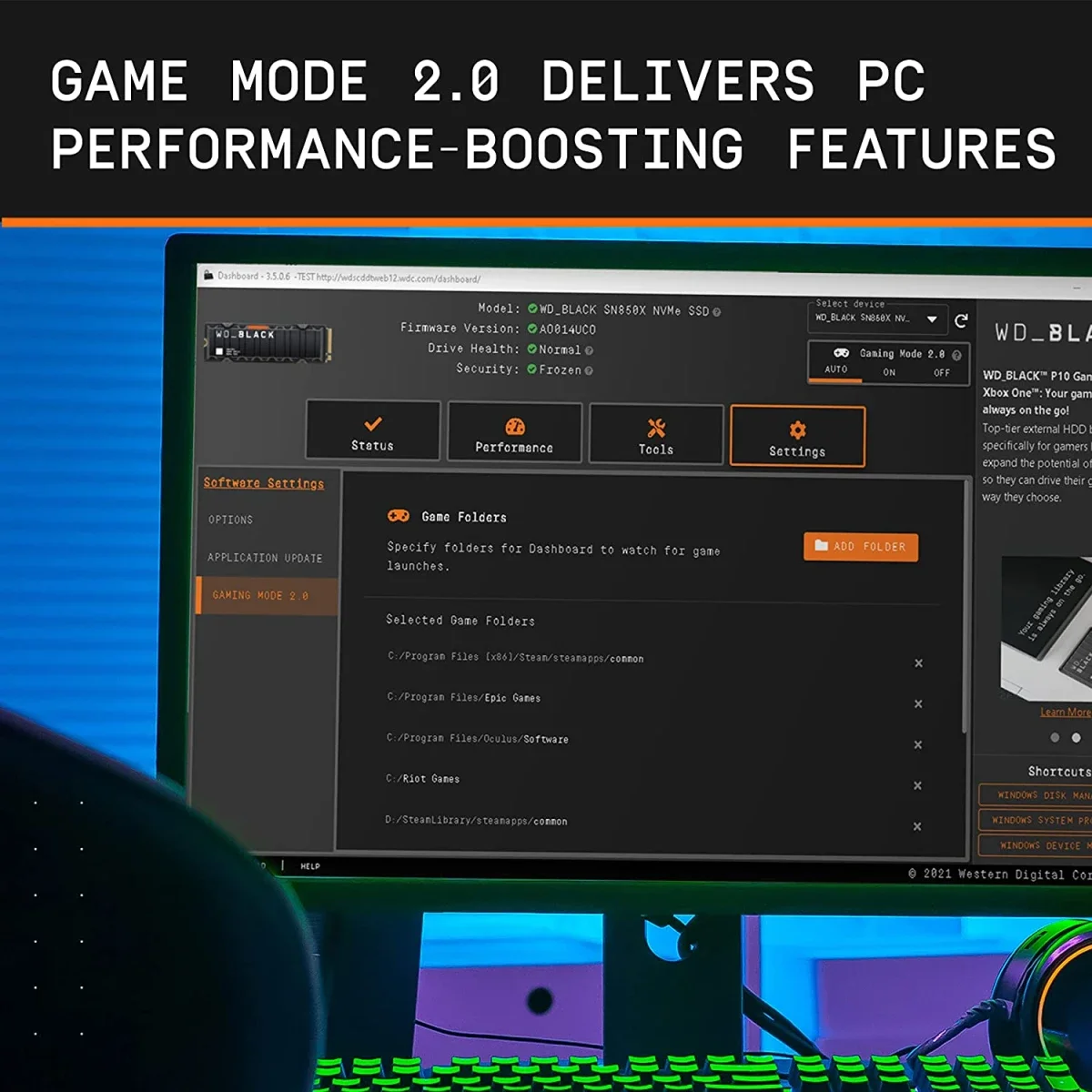 Western Digital WD_BLACK SN850X 1TB NVMe PCIe Gen4 Gaming SSD with Heatsink - Thumbnail 7