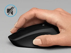 ماوس Logitech M330 Silent Plus لاسلكي صامت - أسود - Thumbnail 7
