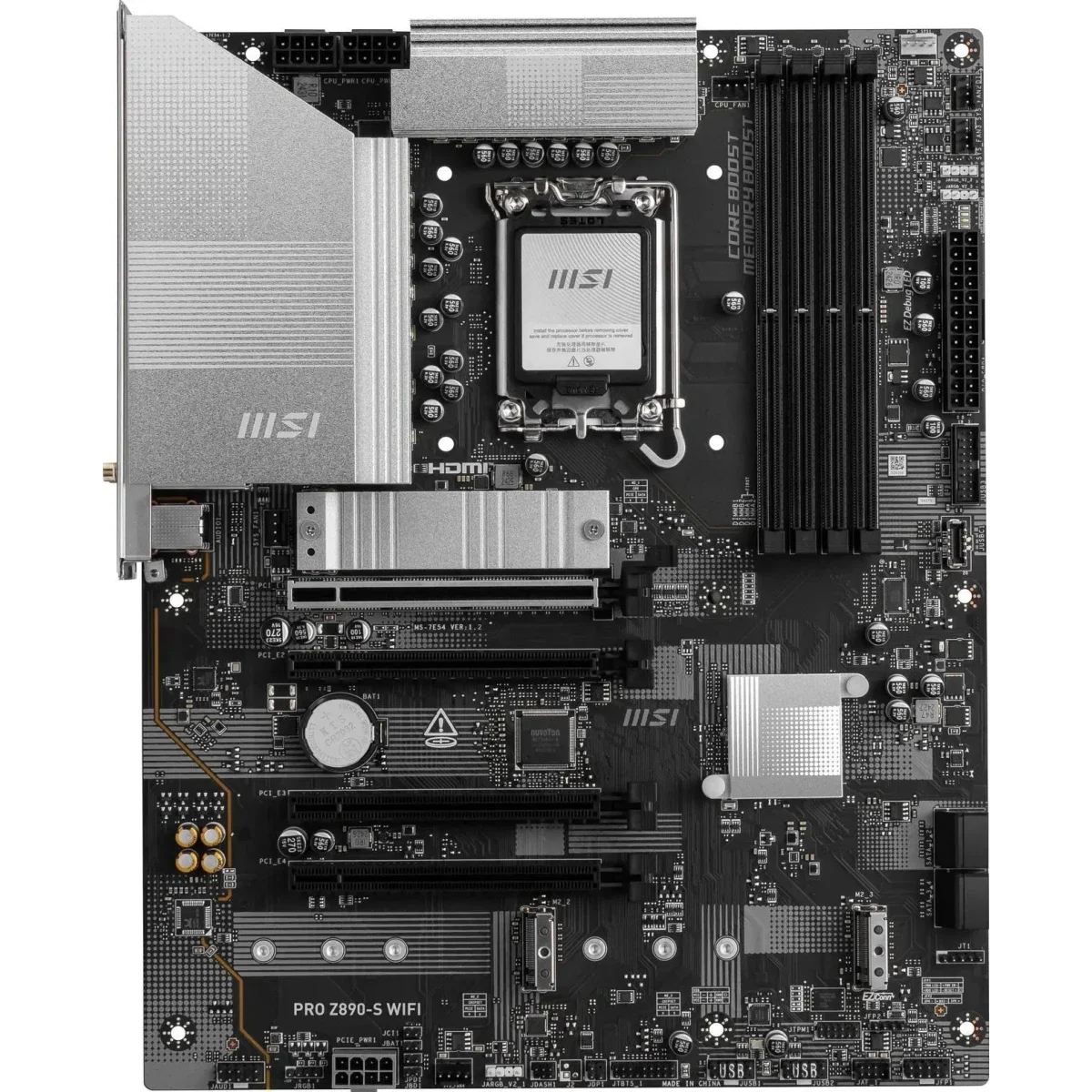 لوحة أم MSI PRO Z890-S WiFi بمقبس LGA 1851 وبحجم ATX - Image 2