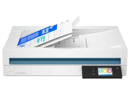 ماسح مستندات HP ScanJet Pro N4600 FNW1 لاسلكي مزدوج الوجه بسرعة 40 صفحة/دقيقة - Thumbnail 5
