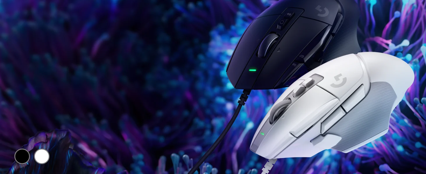 ماوس ألعاب Logitech G502 X سلكي أبيض بمستشعر HERO 25K - Thumbnail 14