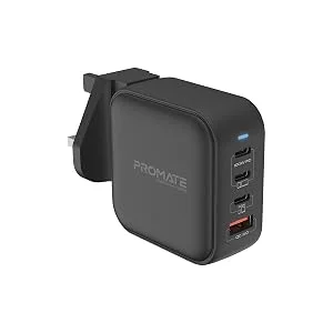 شاحن Promate GaNPort4-100PD GaN بقدرة 100 واط و4 منافذ USB-C - Thumbnail 8