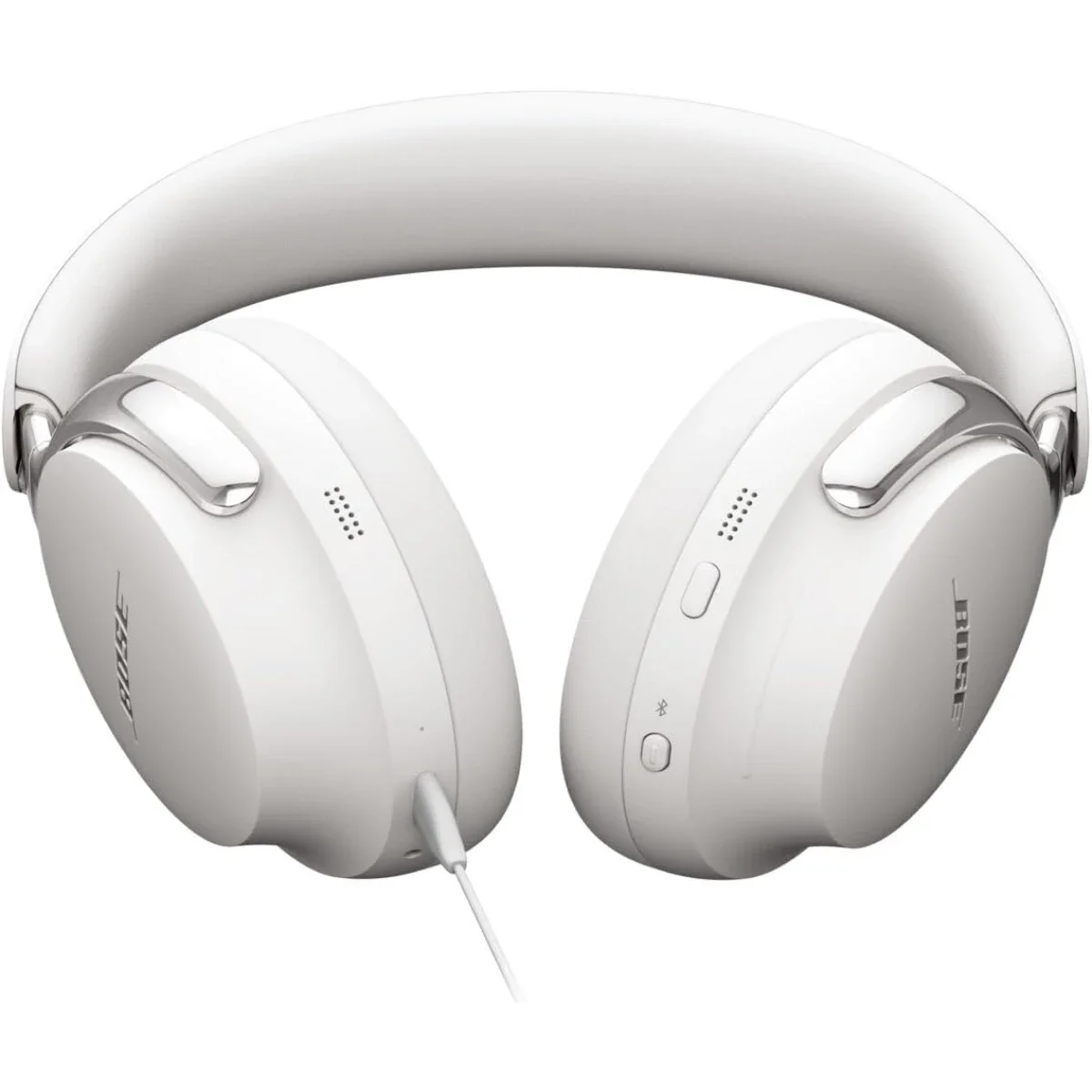 Bose QuietComfort Ultra Headphones (2nd Gen) Wireless Noise Cancelling Headphones - White - Image 5