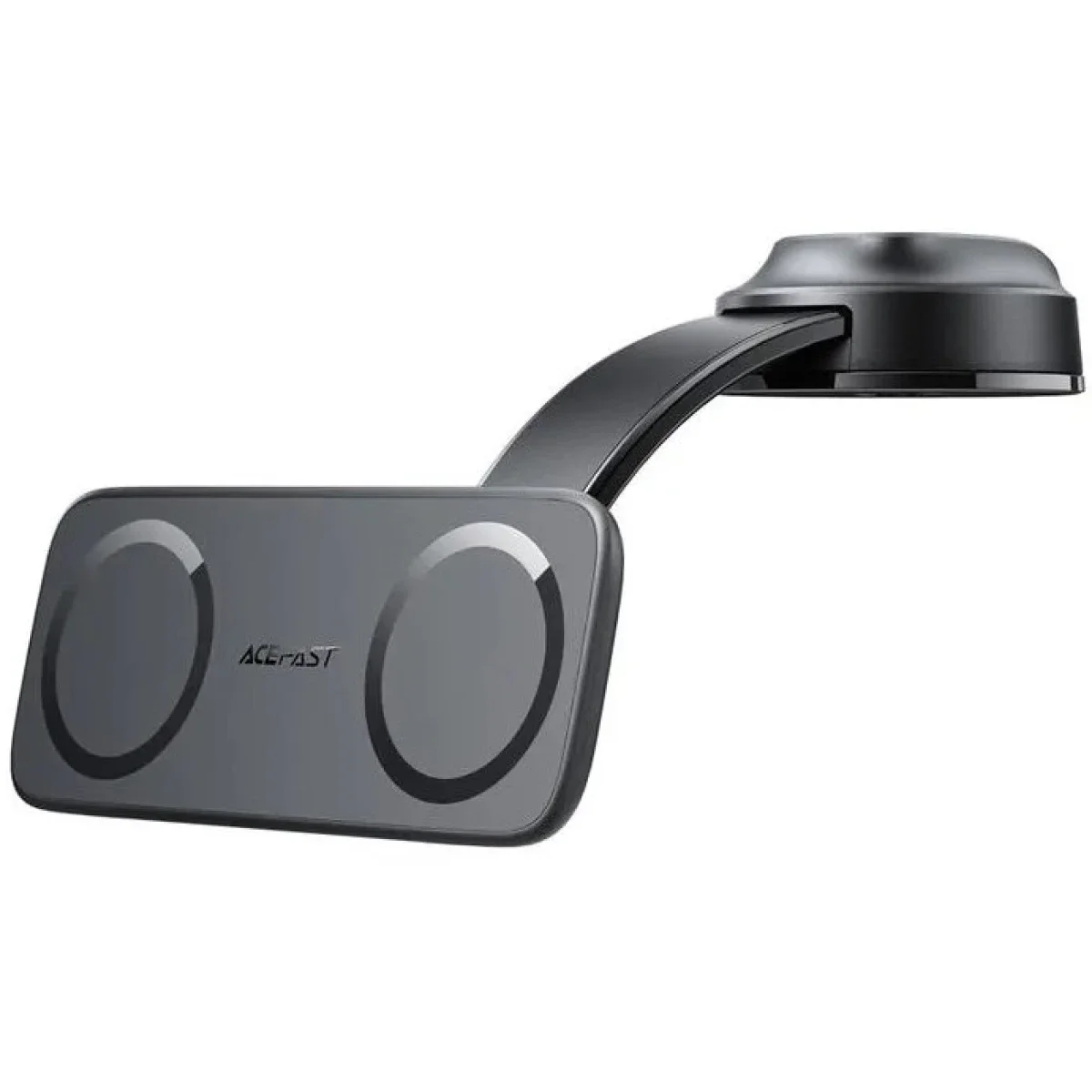 ACEFAST D60 Dual Magnetic Car Phone Holder Dashboard & Windshield Mount - Black