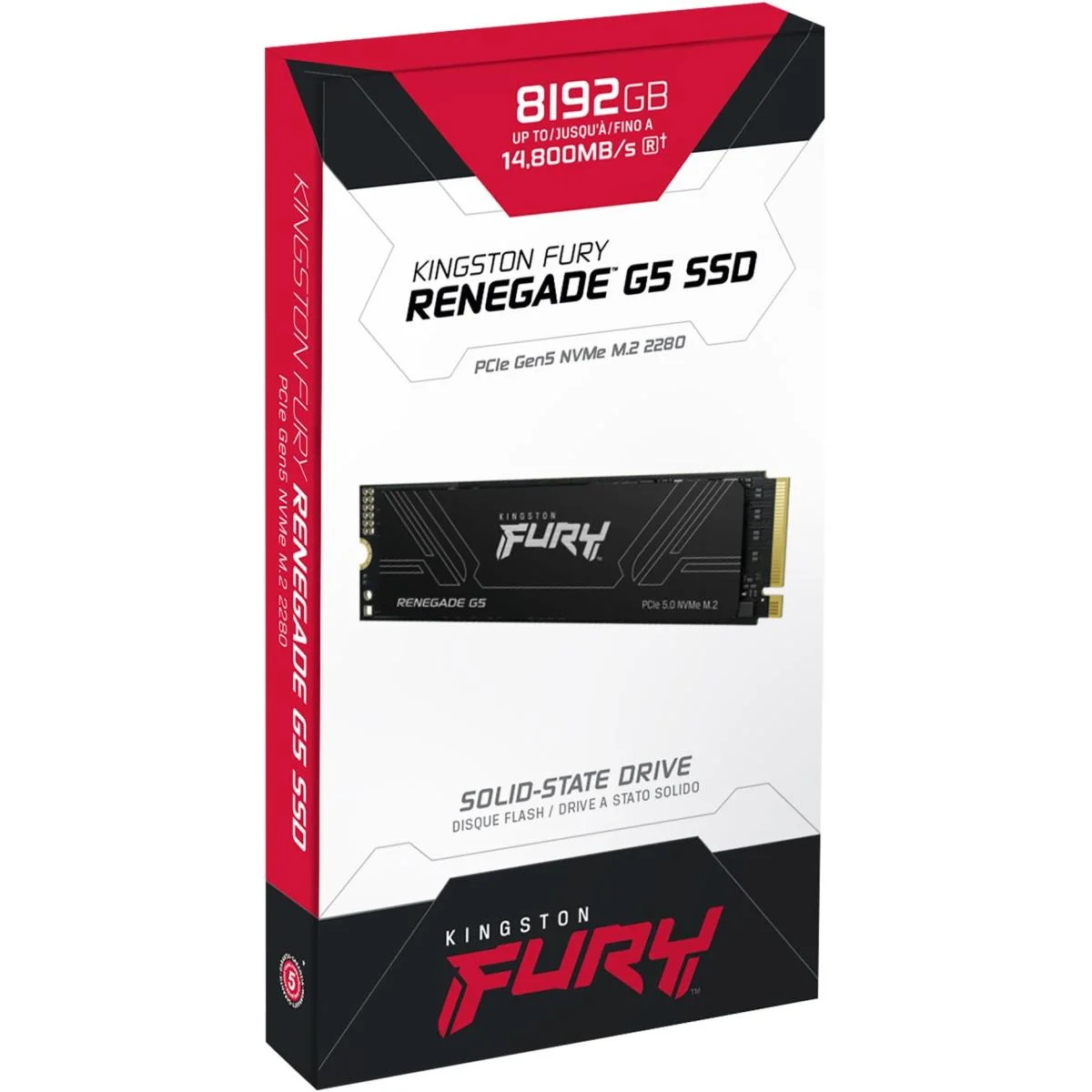 Kingston FURY Renegade G5 8TB PCIe 5.0 NVMe M.2 SSD