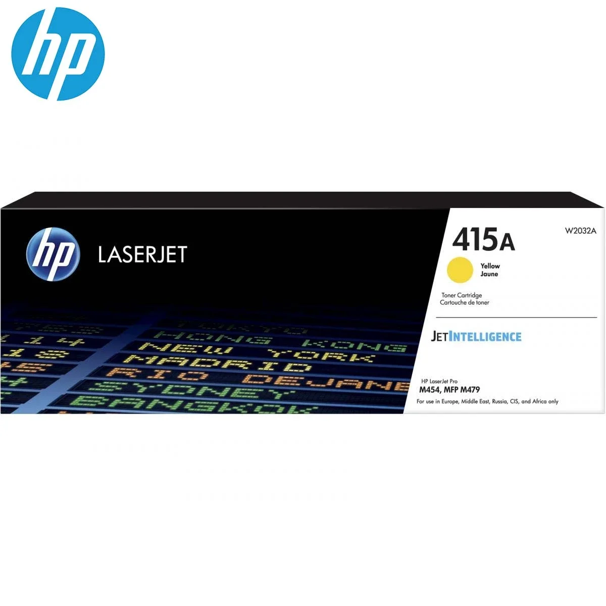 خرطوشة تونر HP 230A W2302A أصلية صفراء لطابعات LaserJet